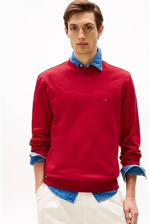 Tommy Hilfiger Terry-Sweatshirt mit Flag-Stickerei