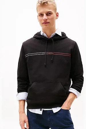 Tommy Hilfiger Logo-Hoodie mit Tunnelzug