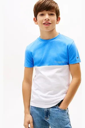 Tommy Hilfiger Color Block-T-Shirt mit Rundhalsausschnitt