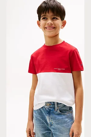 Tommy Hilfiger Color Block-T-Shirt mit Rundhalsausschnitt