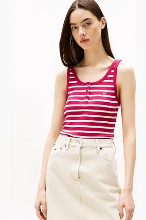 Tommy Hilfiger Geripptes Slim Fit Tanktop