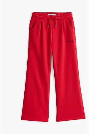 Tommy Hilfiger Jogginghose mit weitem Bein und Logo