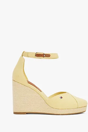 Tommy Hilfiger Espadrille mit Keilabsatz und Knöchelriemen