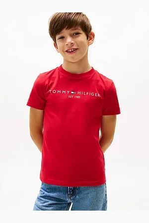 Tommy Hilfiger Rundhals-T-Shirt mit Logo