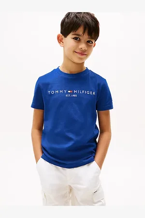 Tommy Hilfiger Rundhals-T-Shirt mit Logo