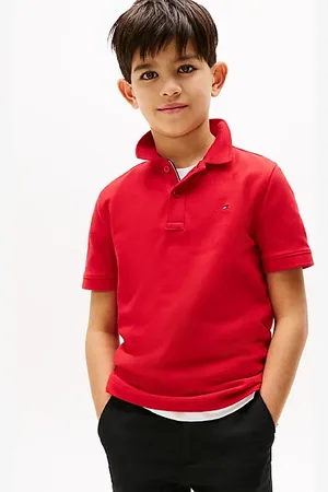 Tommy Hilfiger Regular Fit Poloshirt mit aufgestickter Flag