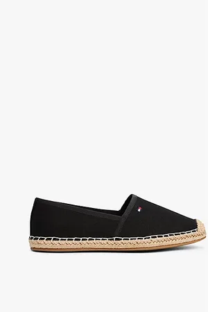 Tommy Hilfiger Espadrille aus Canvas mit Flag-Stickerei