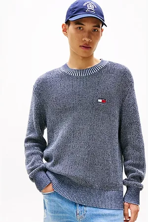 Tommy Hilfiger Tommy Badge Strickpullover mit Kontrast-Details