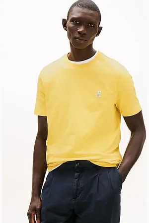 Tommy Hilfiger T-Shirt mit Kontrast-Monogramm-Stickerei