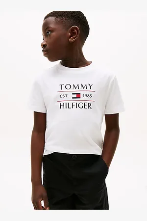 Tommy Hilfiger Rundhals-T-Shirt mit Logo
