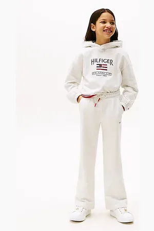 Tommy Hilfiger Jogginghose mit weitem Bein und Logo