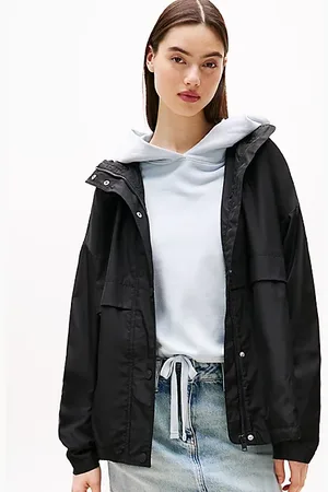 Tommy Hilfiger Oversized Fit Windjacke mit Kapuze