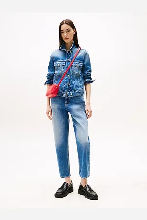 Tommy Hilfiger Mom Tapered Jeans mit ultrahohem Bund