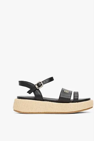 Tommy Hilfiger Platform-Sandale mit TH-Monogramm
