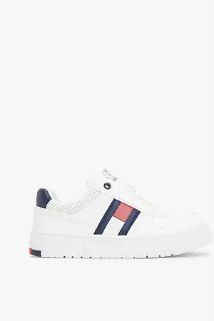 Tommy Hilfiger Sneaker mit Flag und Kontrast-Detail an Ferse