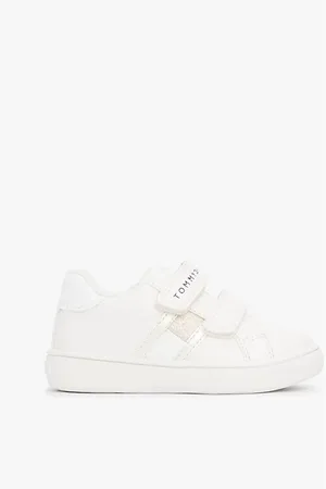 Tommy Hilfiger Sneaker mit Klettverschluss und Glitzer-Finish