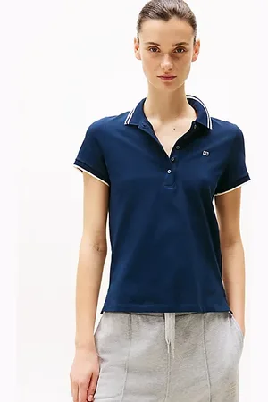 Tommy Hilfiger Slim Fit Poloshirt mit Kontrast-Flag