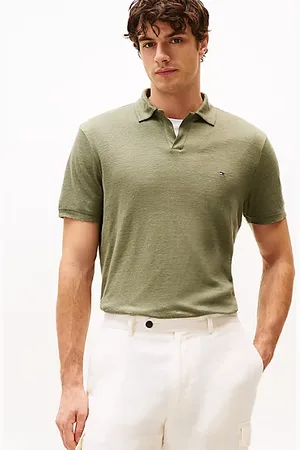 Tommy Hilfiger Regular Fit Poloshirt aus Leinen