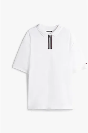 Tommy Hilfiger Plus Poloshirt mit Reißverschlussleiste