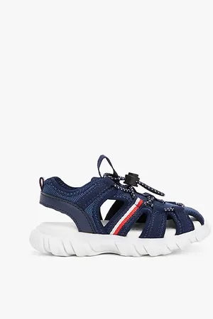 Tommy Hilfiger Sandale mit Schnürsenkeln aus Bungee-Schnur