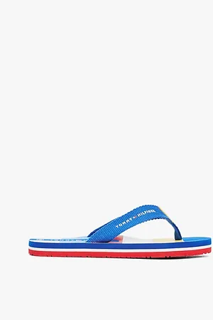 Tommy Hilfiger Zehentrenner mit Logo-Ristriemen