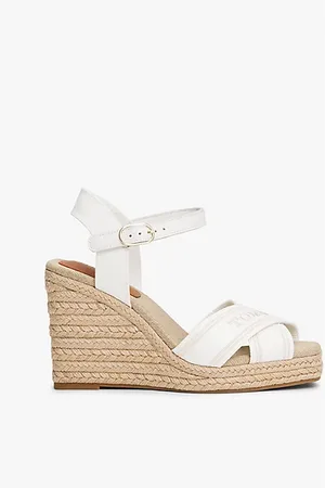 Tommy Hilfiger Espadrilles-Sandale mit Keilabsatz