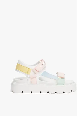 Tommy Hilfiger Sandale mit mehrfarbigen Riemen