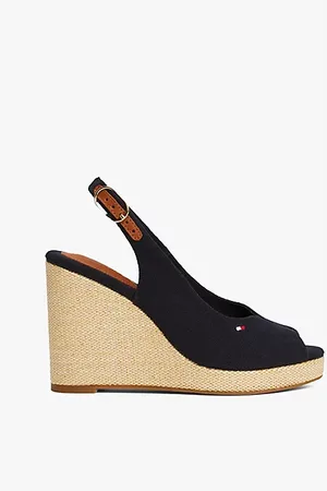 Tommy Hilfiger Slingback-Espadrille mit Keilabsatz