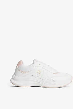 Tommy Hilfiger Sneaker mit Mesh-Einsätzen und TH-Monogramm
