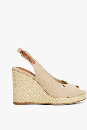 Tommy Hilfiger Slingback-Espadrille mit Keilabsatz
