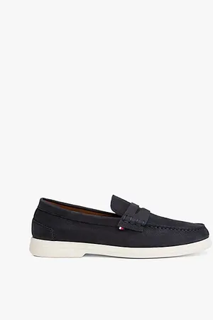 Tommy Hilfiger Loafer aus Leder mit Branding