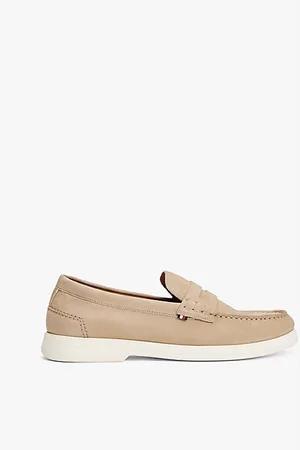 Tommy Hilfiger Loafer aus Leder mit Branding