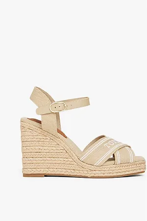 Tommy Hilfiger Espadrilles-Sandale mit Keilabsatz