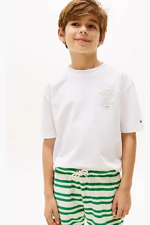 Tommy Hilfiger T-Shirt mit Grafik auf dem Rücken
