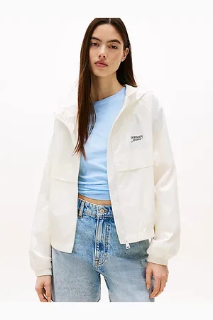 Tommy Hilfiger Wasserabweisende Jacquard-Windjacke mit Logo