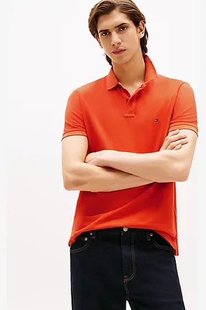 Tommy Hilfiger Regular Fit Poloshirt mit Flag-Stickerei