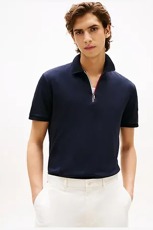 Tommy Hilfiger Regular Fit Poloshirt mit Reißverschluss