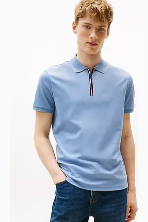 Tommy Hilfiger Regular Fit Poloshirt mit Reißverschluss
