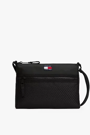 Tommy Hilfiger Sacoche-Bag mit Rauten-Struktur