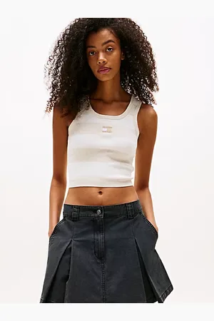 Tommy Hilfiger Tommy Badge Slim Cropped Fit Tanktop