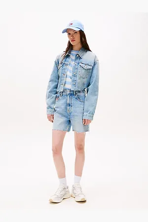 Tommy Hilfiger Mom Fit Jeans-Shorts