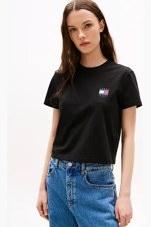 Tommy Hilfiger T-Shirt mit Flag-Logo hinten
