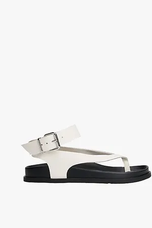 Tommy Hilfiger Ledersandale mit Knöchelriemen