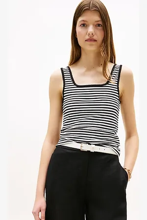 Tommy Hilfiger Geripptes Slim Fit Tanktop