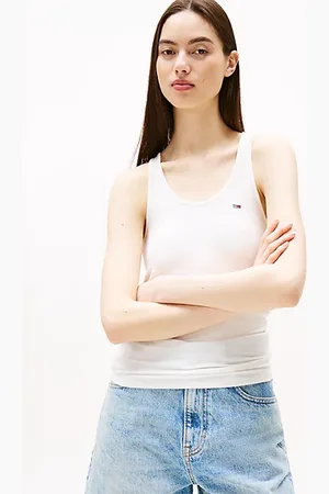 Tommy Hilfiger Geripptes Racerback-Tanktop