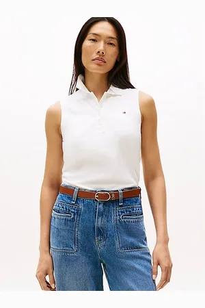 Tommy Hilfiger 1985 ärmelloses Slim Fit Poloshirt