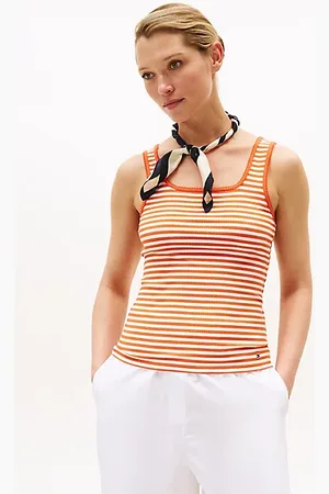 Tommy Hilfiger Geripptes Slim Fit Tanktop