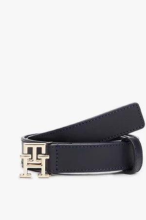 Tommy Hilfiger Ledergürtel mit TH-Monogramm-Schnalle