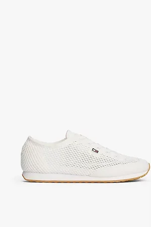 Tommy Hilfiger Sneaker aus offenem Mesh mit Emaille-Flag