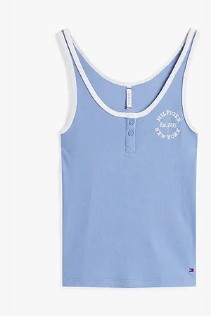 Tommy Hilfiger Geripptes Slim Fit Lounge-Tanktop